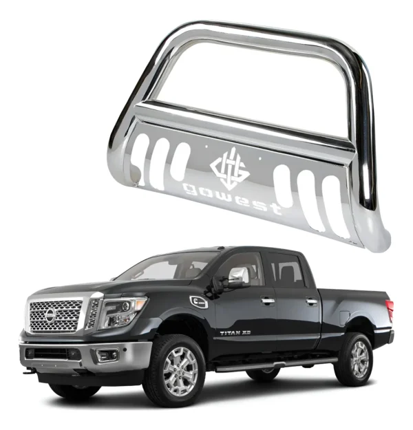 Burrera Protector Bar Cromada Toyota Titan 2004 - 2016