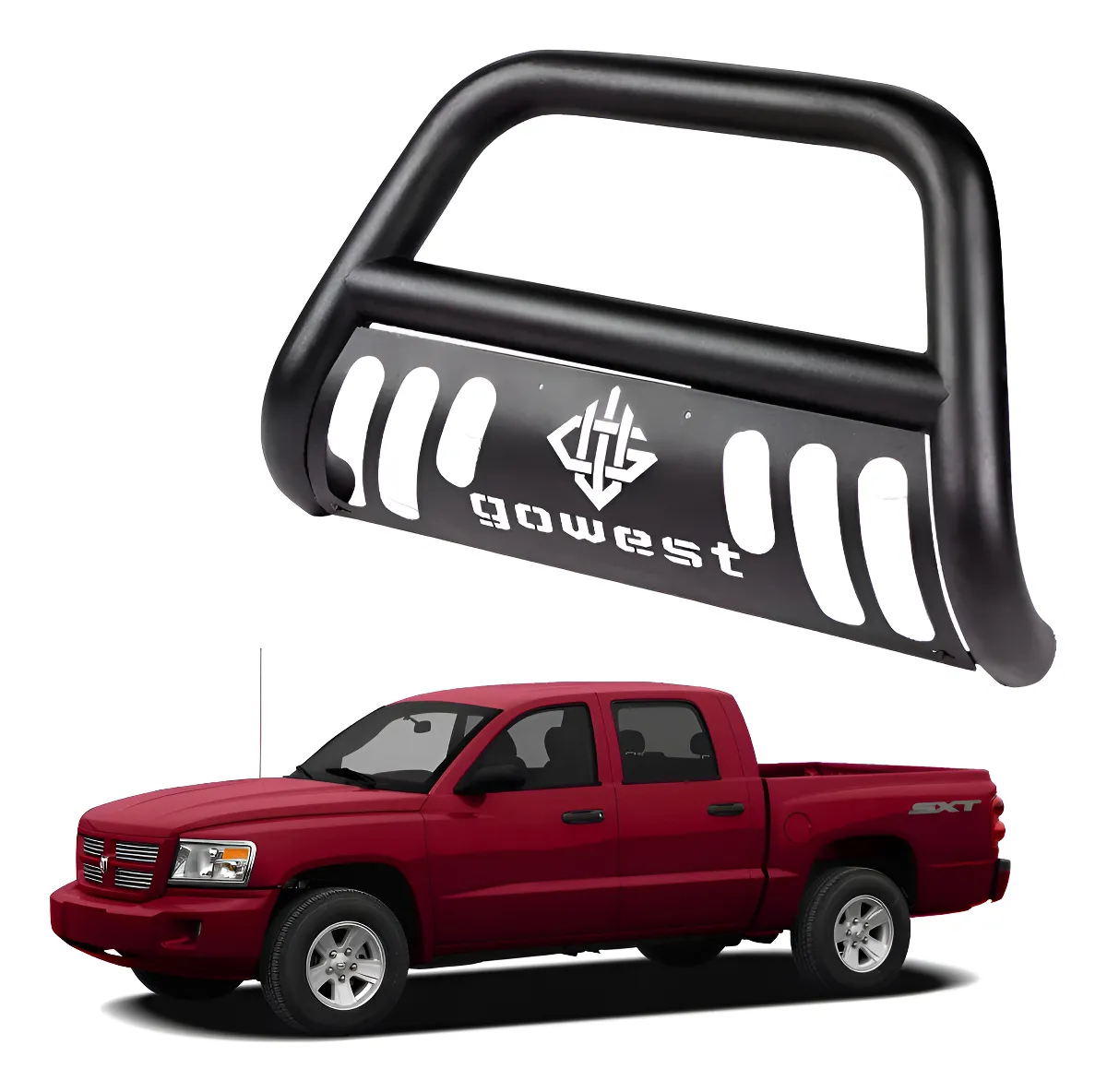 Burrera Protector Bar Negra Dodge Dakota 2005 - 2012 - Image 1