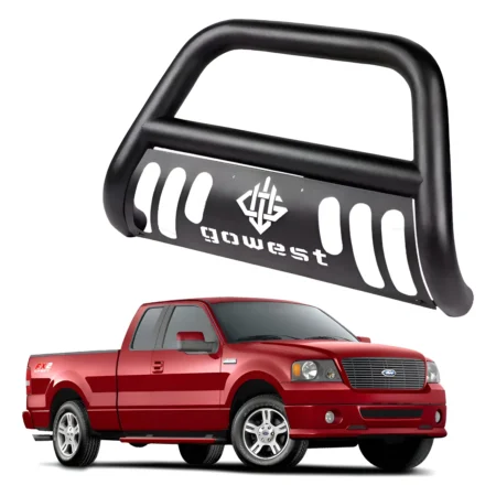 Burrera Tumbaburro Protector Bar Negra Ford Lobo 2004 - 2008