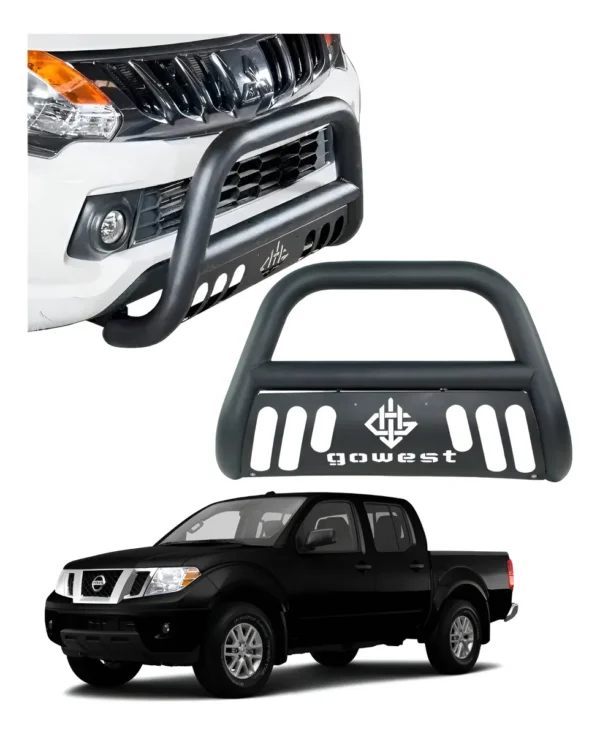 Burrera Protector Bar Negra Nissan Frontier V4 2011 - 2015