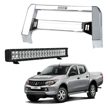 Kit Burrera Baja Bar Mitsubishi L200 2016 - 2019 + Barra Led