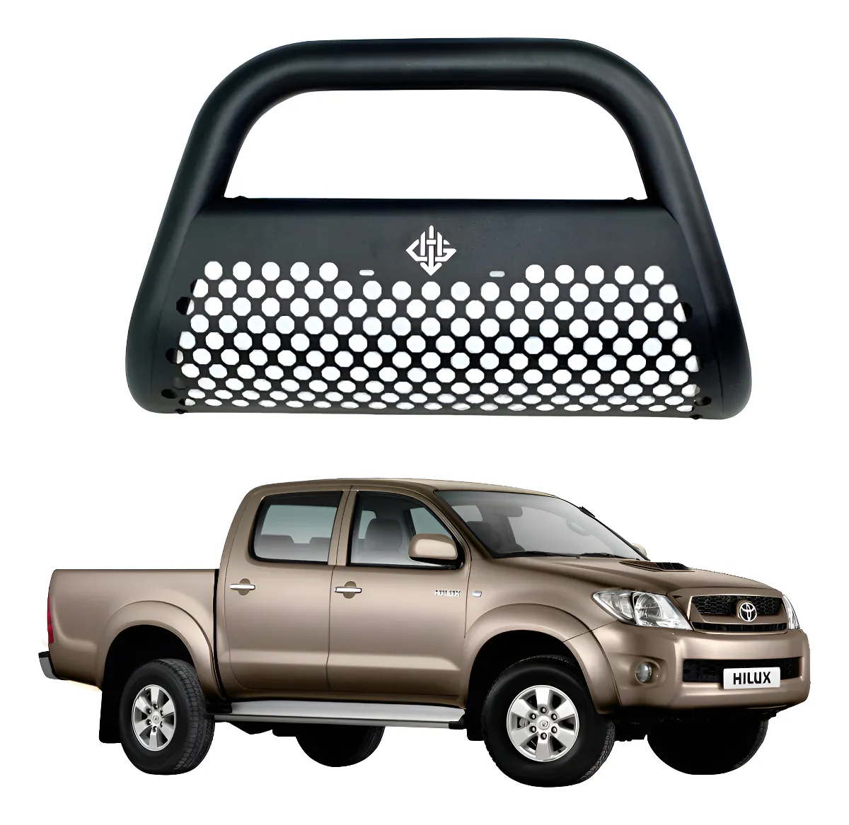 Burrera Ultra Bar Texturizada Para Toyota Hilux 2005 - 2015 - Image 1