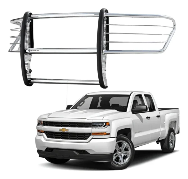 Burrera Euroguard Inoxidable Chevrolet Silverado 2014 - 2018