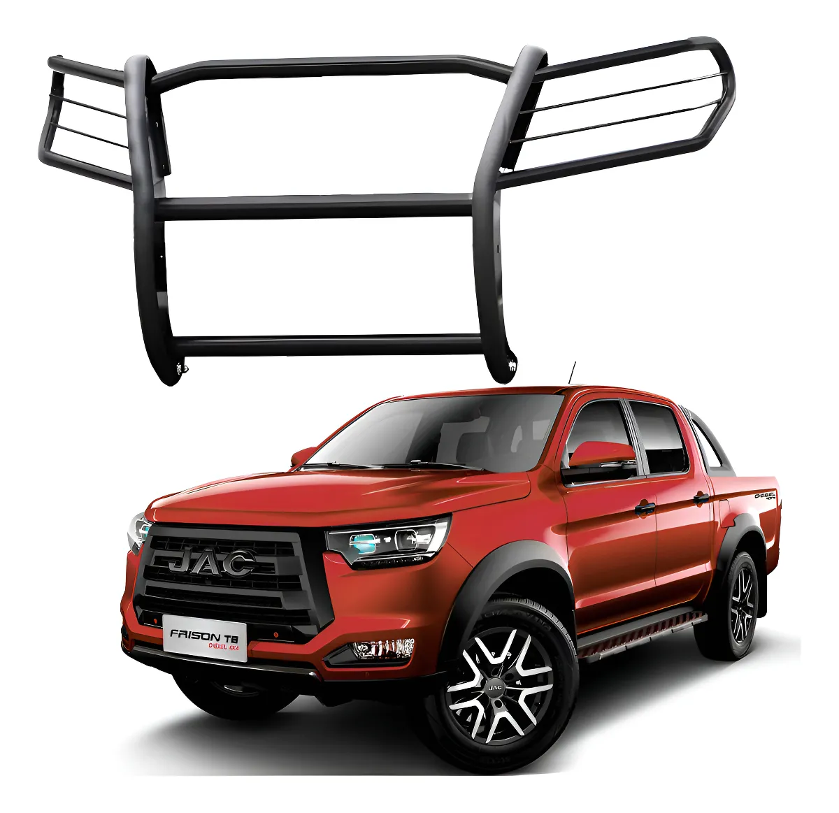 Burrera Euroguard Negra Para Jac Frison T8 2020 - 2024 - Image 1