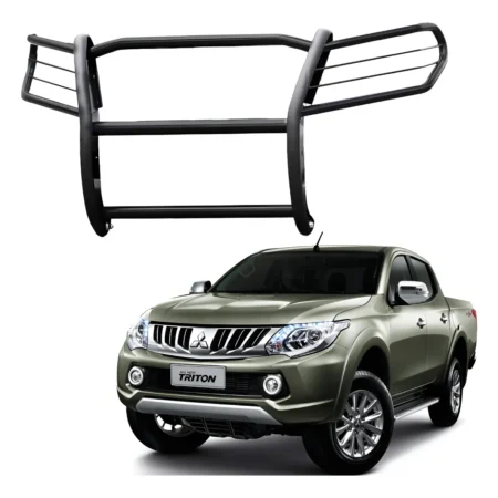 Burrera Euroguard Negra Para Mitsubishi L200 2008 - 2015