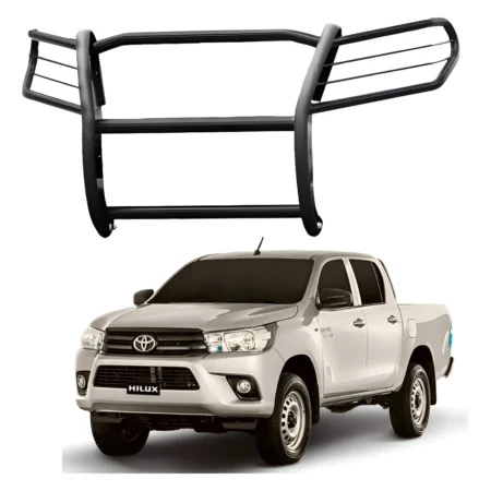 Burrera Euroguard Negra Para Toyota Hilux 2016 - 2022