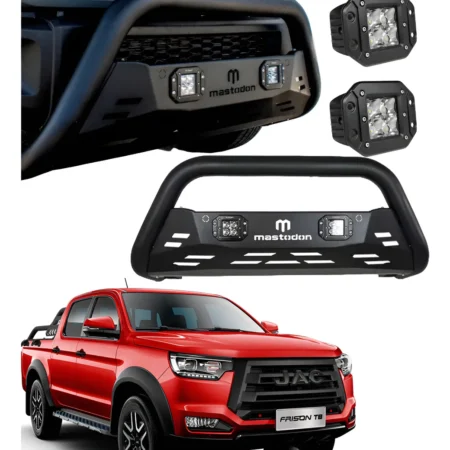 Kit Burrera Rage Para Jac Frison T8 2020 - 2024 + 2 Luz Led