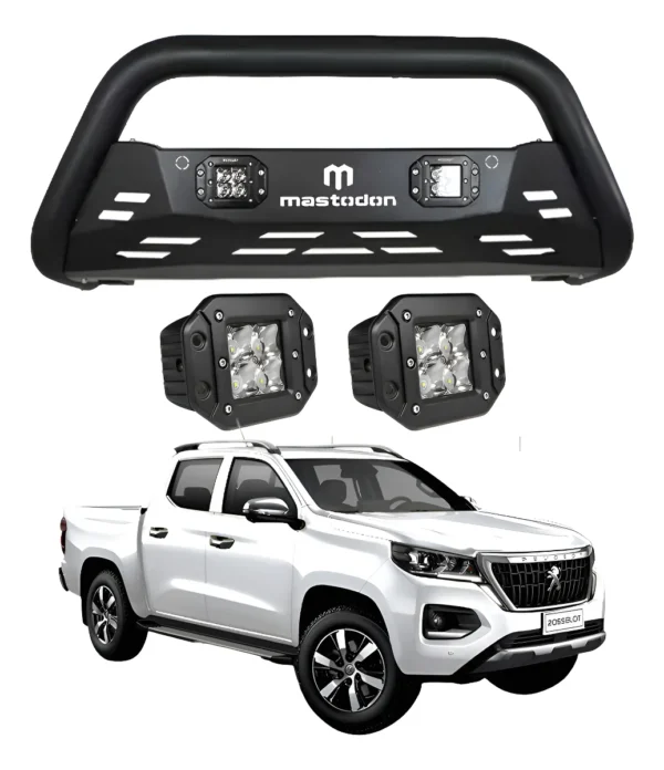 Kit Burrera Rage Peugeot Landtrek 2021 - 2022 + 2 Luces Led