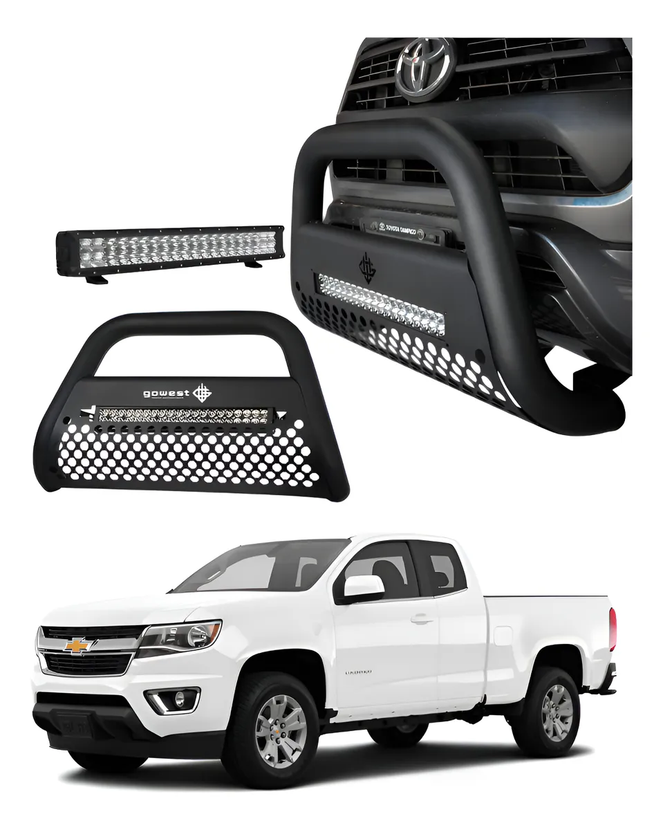 Combo Burrera Ultra Bar Colorado 2013 - 2015 + Barra Led - Image 1