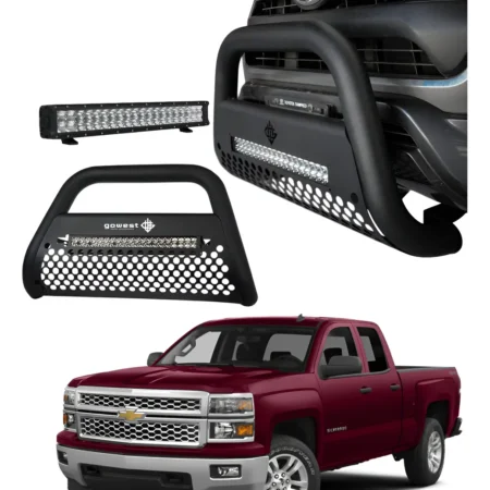 Kit Burrera Ultra Bar Silverado 2014 - 2015 + Barra Luz Led