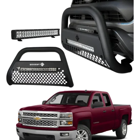 Kit Burrera Ultra Bar Silverado 2014 - 2015 + Barra Luz Led