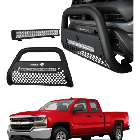 Kit Burrera Ultra Bar Para Silverado 2016 - 2018 + Barra Led
