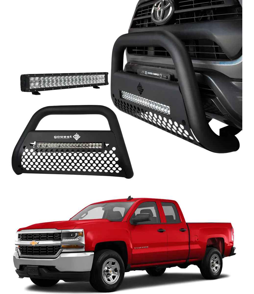 Kit Burrera Ultra Bar Para Silverado 2016 - 2018 + Barra Led - Image 1