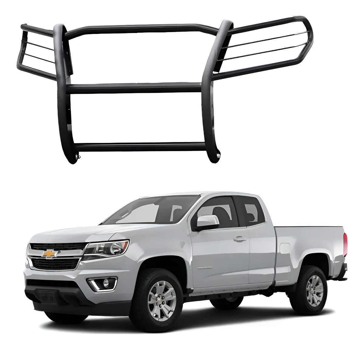 Burrera Euroguard Negra Para Chevrolet Colorado 2013 - 2015 - Image 1