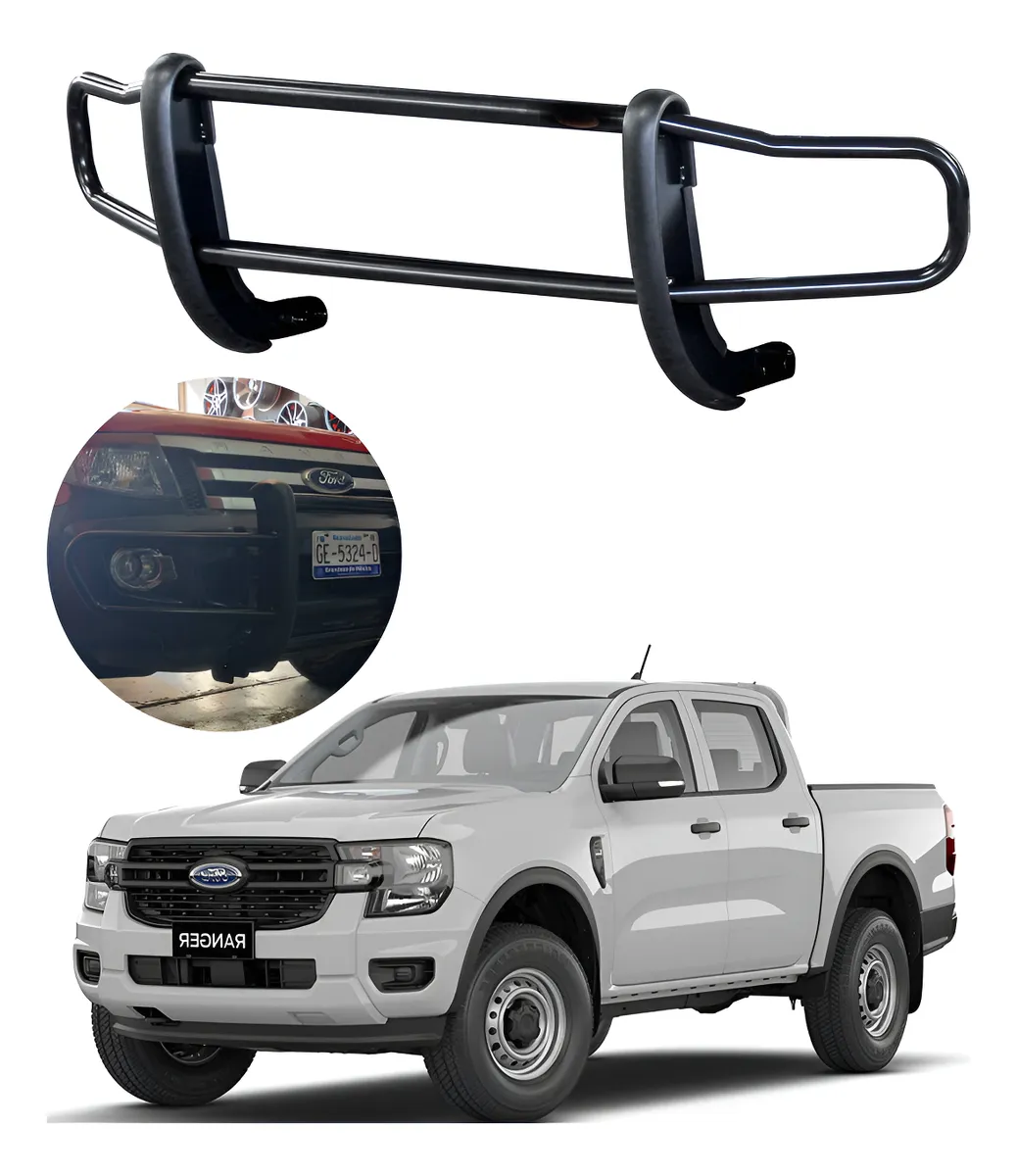 Burrera Eurobumper Delantero Para Ford Ranger 2013 - 2022 - Image 1