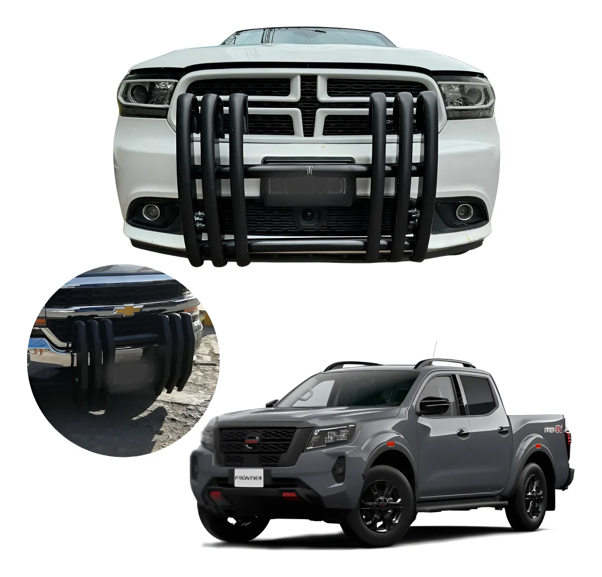 Burrera Delantera Tipo Patrulla Np300 Frontier 2016 - 2025 - Image 1