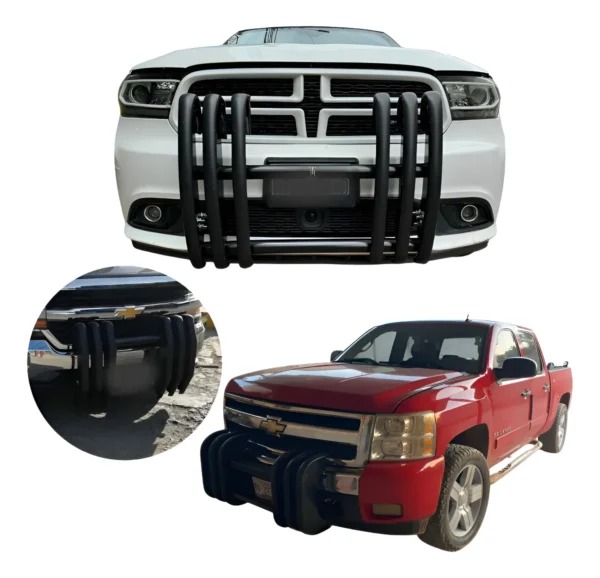 Burrera Delantera Tipo Patrulla Para Silverado 2007 - 2025