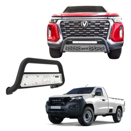 Burrera Alfa Bronx 4xr Negra Para Ram 1200 2024 - 2025