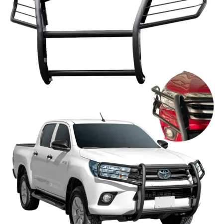 Burrera Cubrefaros Delantera Para Toyota Hilux 2016 - 2024