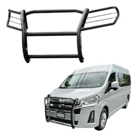 Burrera Cubre Faros Compatible Con Toyota Hiace 2025 Negro