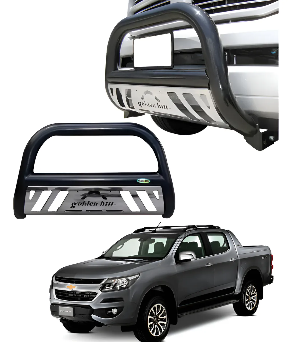 Burrera Tumbaburros Gh Negra Para Chevrolet S10 2016 - 2018 - Image 1