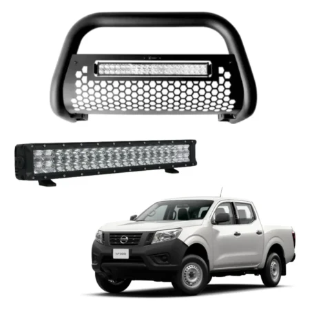 Burrera Tumbaburros Con Barra Led Frontier/np300 2021-2024