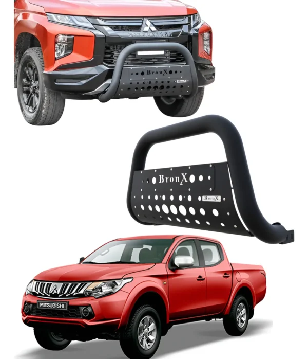 Burrera Tumbaburros Black Para Mitsubishi L200 2016 - 2019