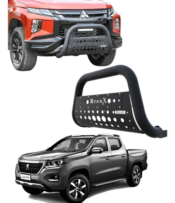 Burrera Tumbaburros Black Para Peugeot Landtrek 2021 - 2023