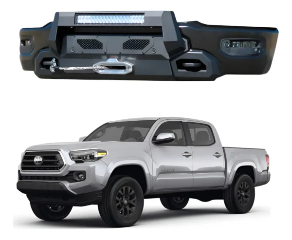 Bumper Delantero Para Winch Toyota Tacoma 2019-2023
