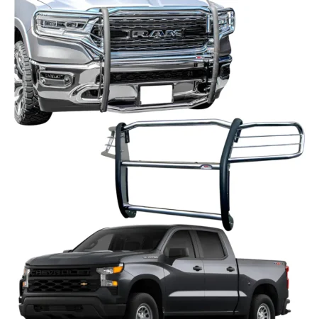 Burrera Super Bronco Cromada Chevrolet Silverado 2022 - 2024