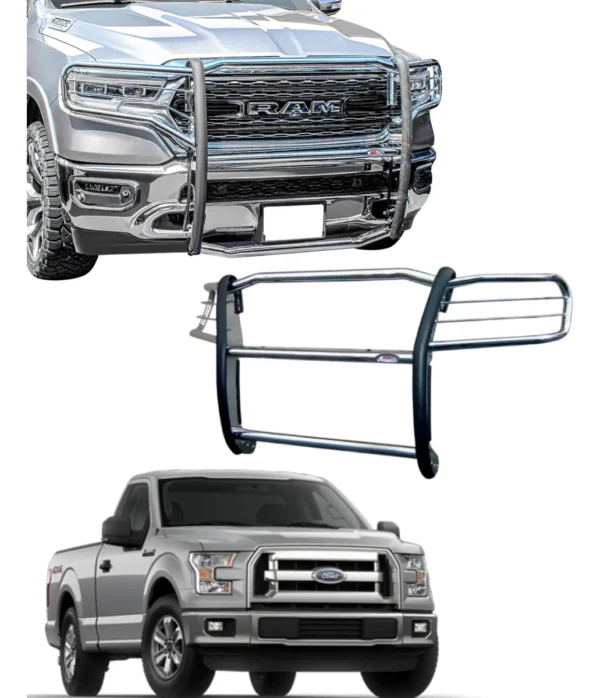 Burrera Super Bronco Cromada P/ Ford Lobo F-150 2021 - 2024
