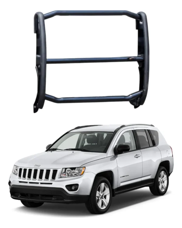 Centro De Burrera Defensa Para Jeep Compas 2011-2015