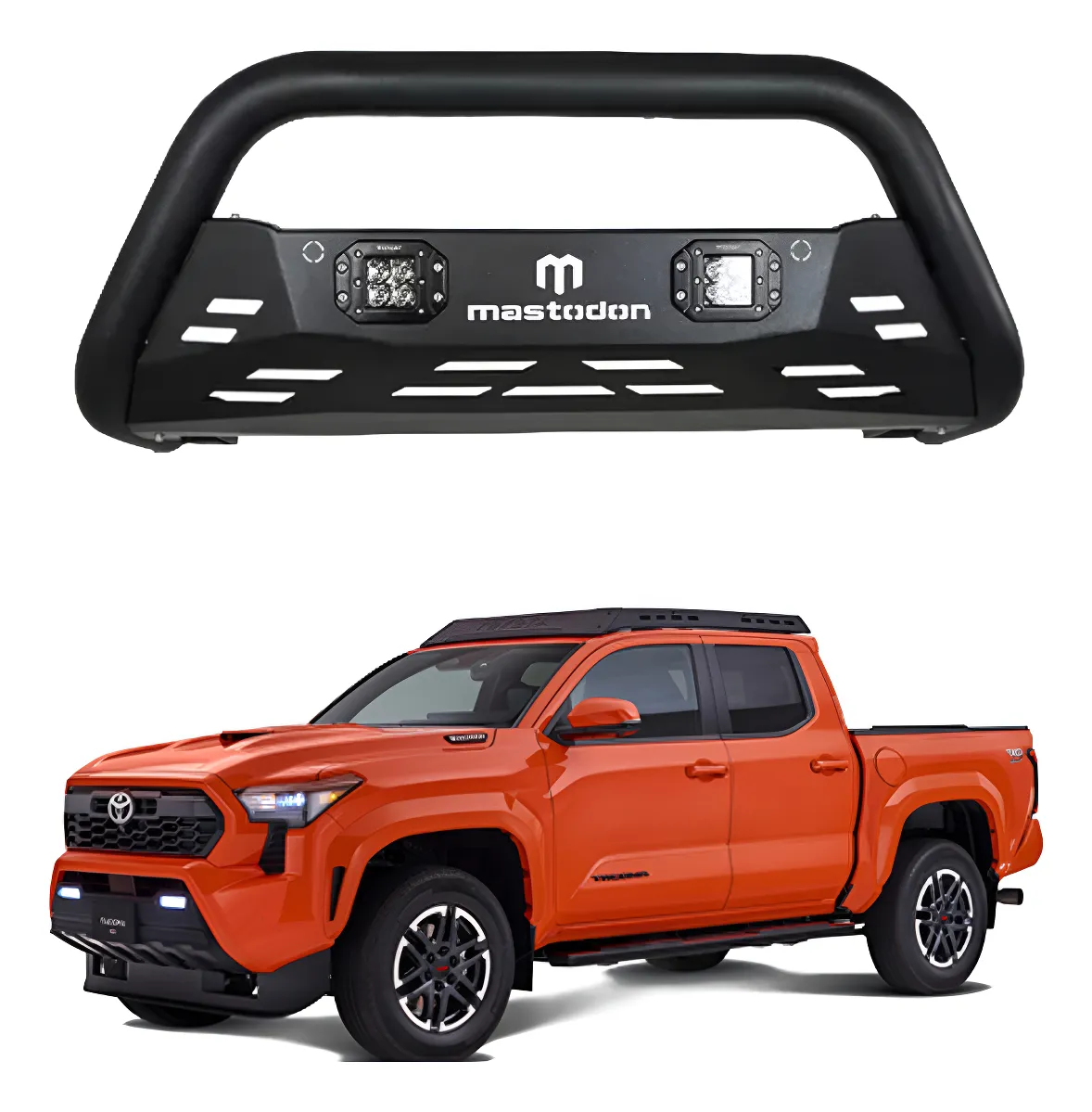 Burrera Rage Dos Faros Para Toyota Tacoma 2024 - 2025 - Image 1