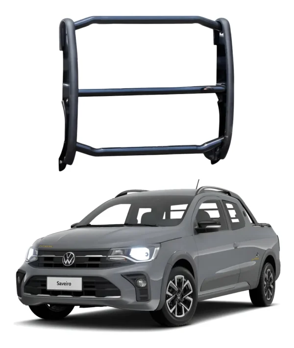 Centro De Burrera Defensa Volkswagen Saveiro 2014-2024
