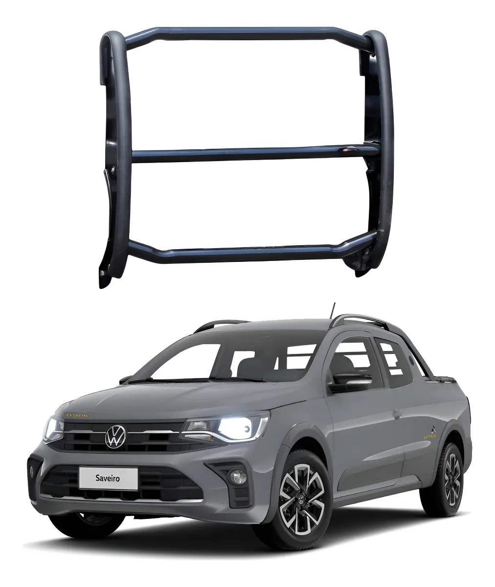 Centro De Burrera Defensa Para Volkswagen Saveiro 2014-2024 - Image 1