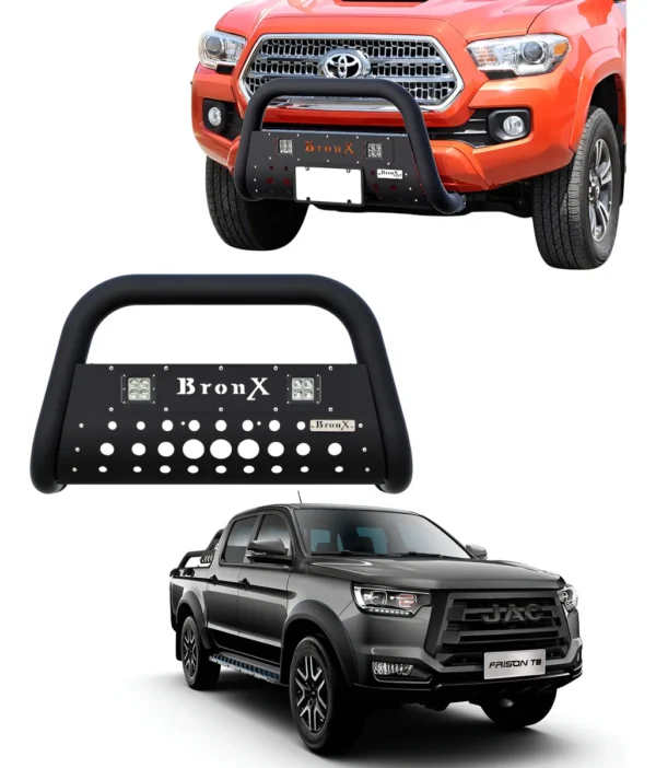 Combo Burrera Black Para Jac Frison T8 2021 - 2024 + 2 Led