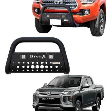 Kit Burrera Black Para Mitsubishi L200 2020 - 2023 + 2 Led