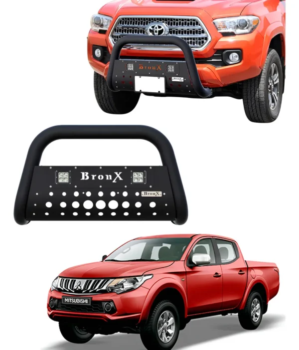 Combo Burrera Black Mitsubishi L200 2016 - 2019 + 2 Luces
