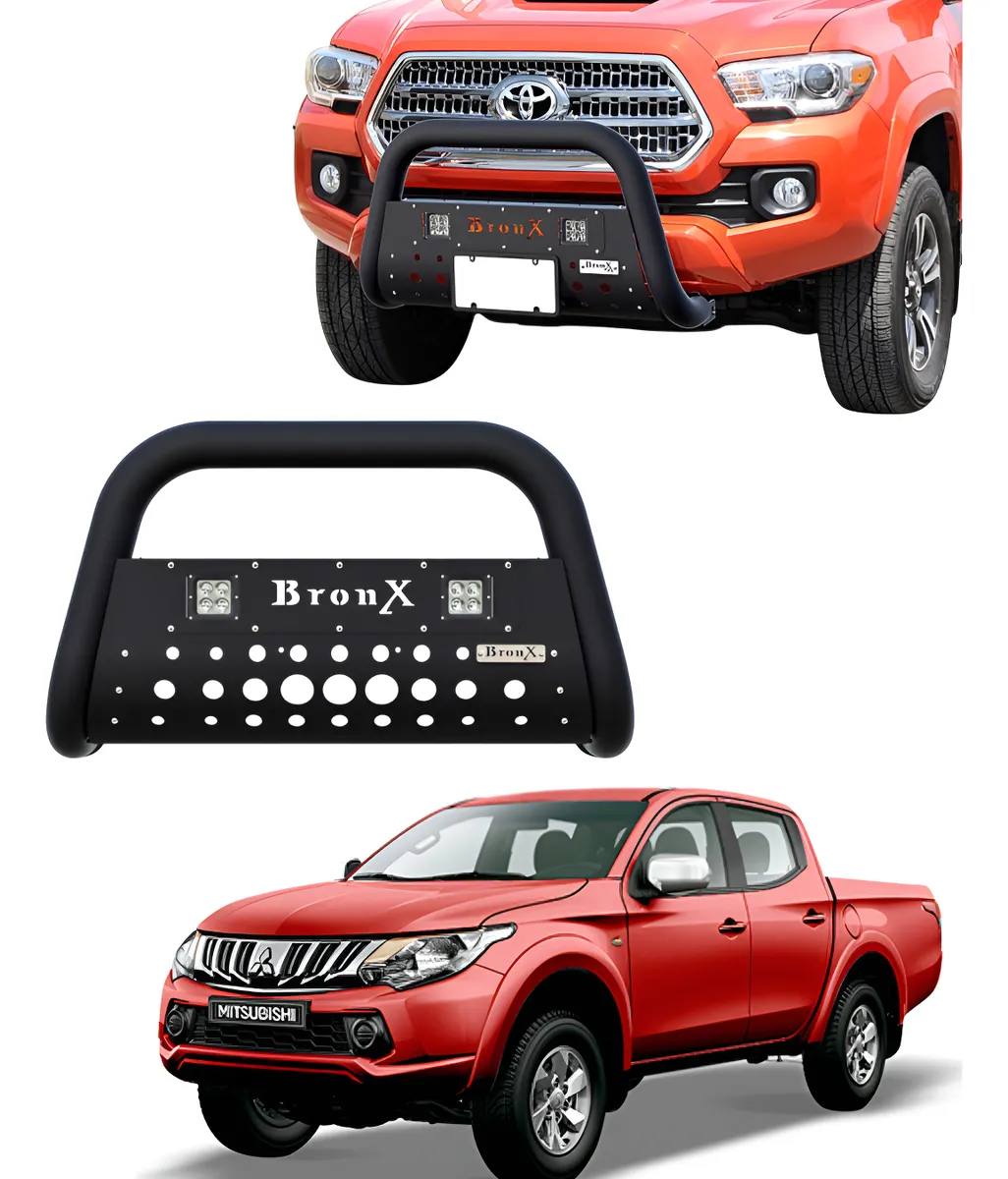 Combo Burrera Black Mitsubishi L200 2016 - 2019 + 2 Luces - Image 1