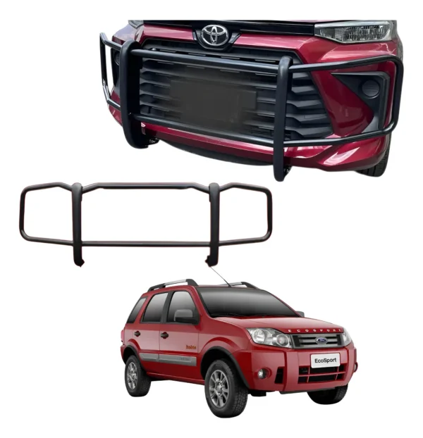 Burrera Bumper Delantero Compatible Con Ford Ecosport 03-07