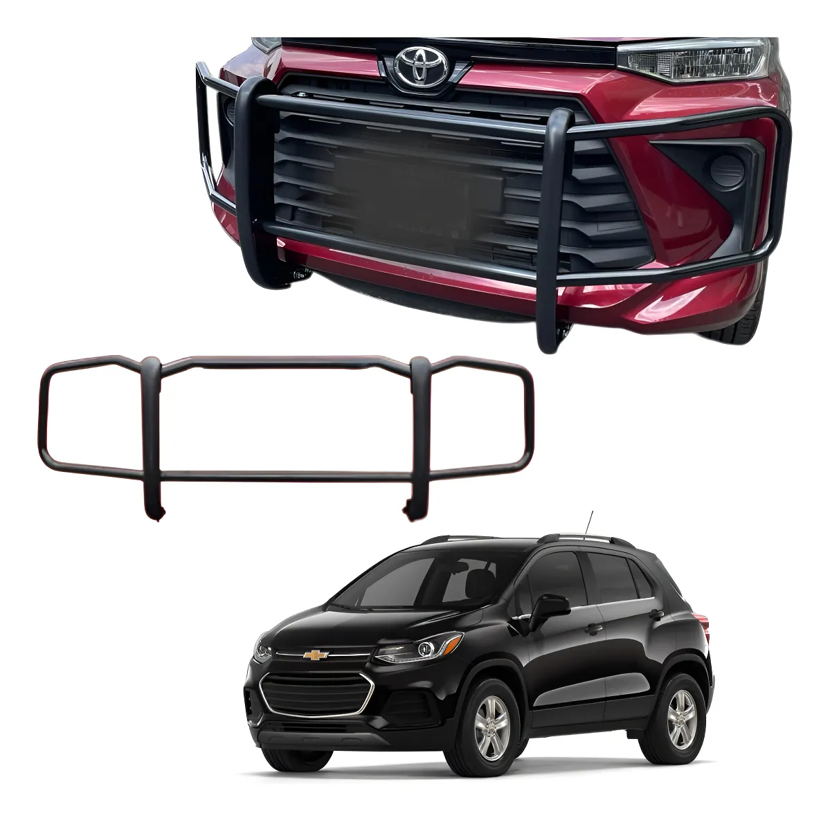 Burrera Bumper Delantero Compatible Con Chevrolet Trax 2018 - Image 1