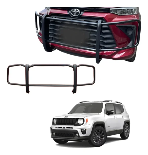 Burrera Bumper Delantero Compatible Con Jeep Renegade 22-23