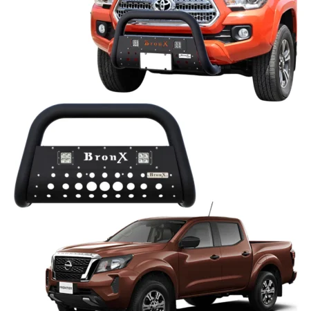 Kit Burrera Black Nissan Np300 Frontier 2016 - 2020 + 2 Led