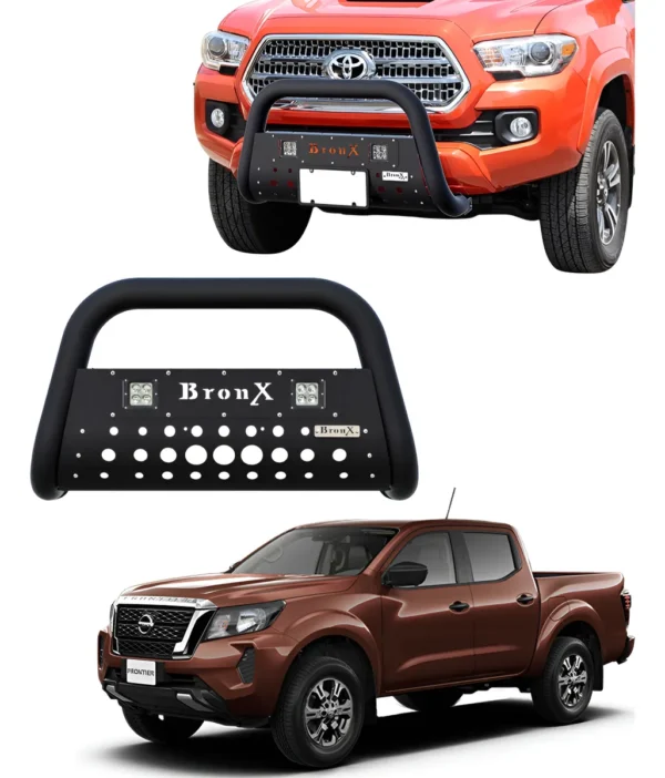 Kit Burrera Black Nissan Np300 Frontier 2016 - 2020 + 2 Led