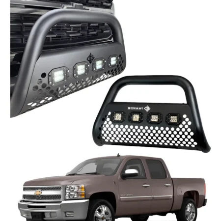Burrera Ultra Bar 4 Faros P/ Chevrolet Silverado 2007 - 2013