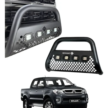 Burrera Ultra Bar 4 Faros P/ Toyota Hilux 2005 - 2015