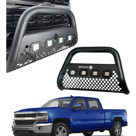 Burrera Ultra Bar 4 Faros P/ Chevrolet Silverado 2016 - 2018