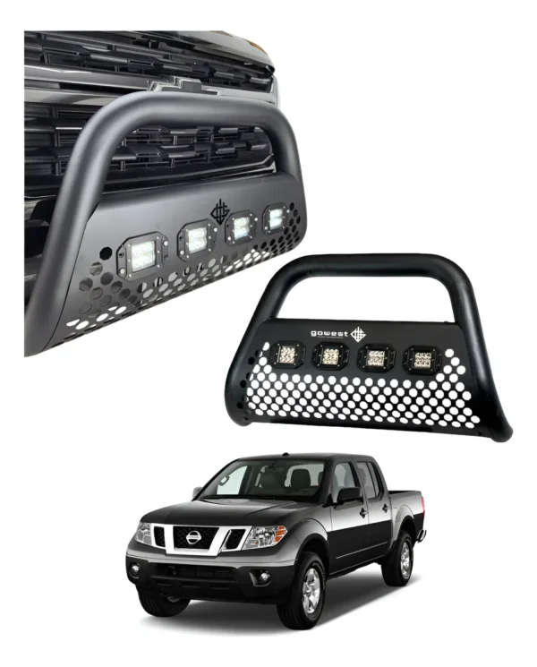 Burrera Ultra Bar 4 Faros P/ Np300 Frontier 2001 - 2007