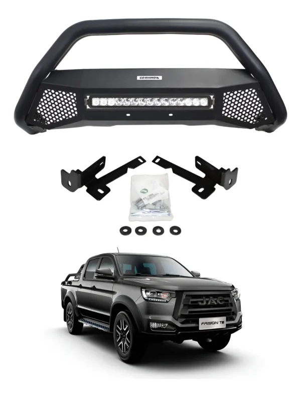 Defensa Rc4 Lr Con Luz Jac Frison T6 / T8 2020 - 2024