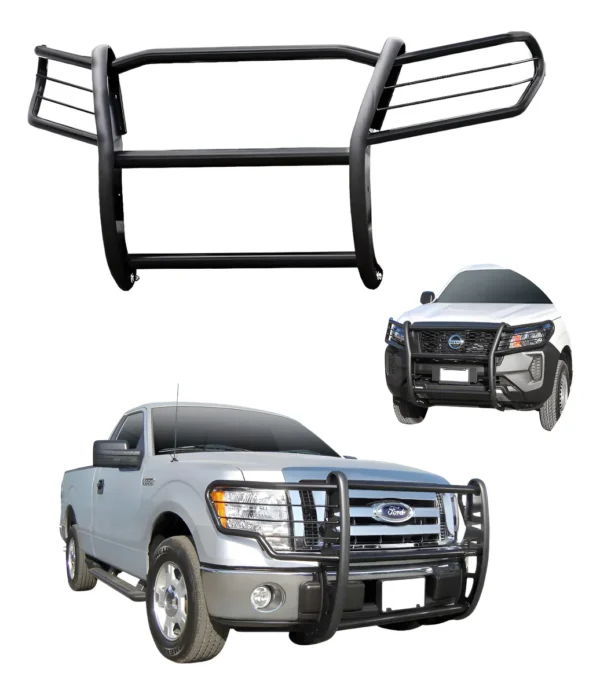 Burrera Defensa Cubre Faros Ford Lobo 2009 Al 2014